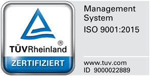 TUV ISO 9001:2015