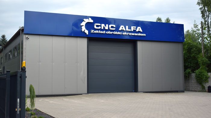 Hala produkcyjna CNC Alfa Radom